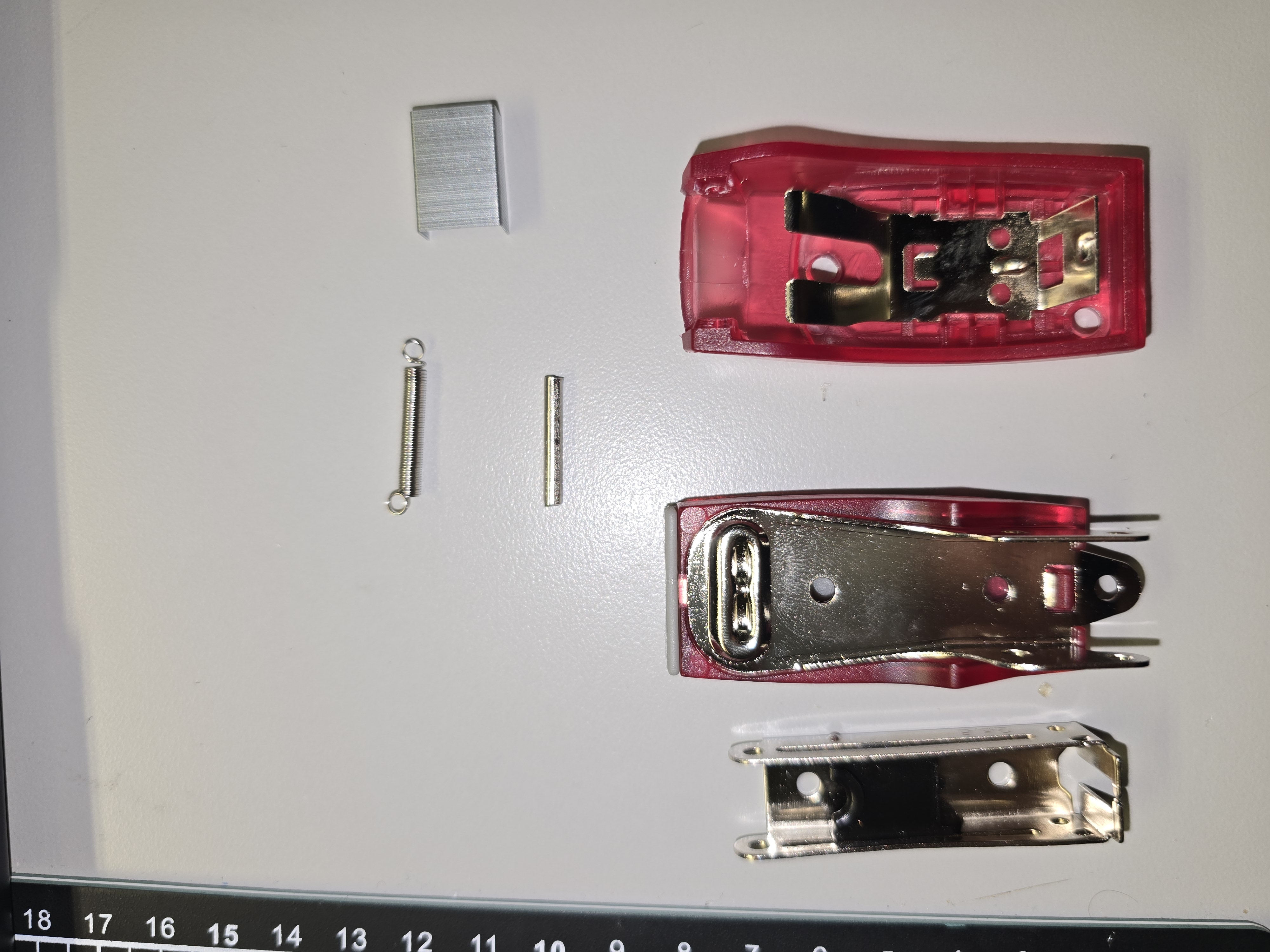 Further disassembly and identifying precise locations for the Hall Effect sensor